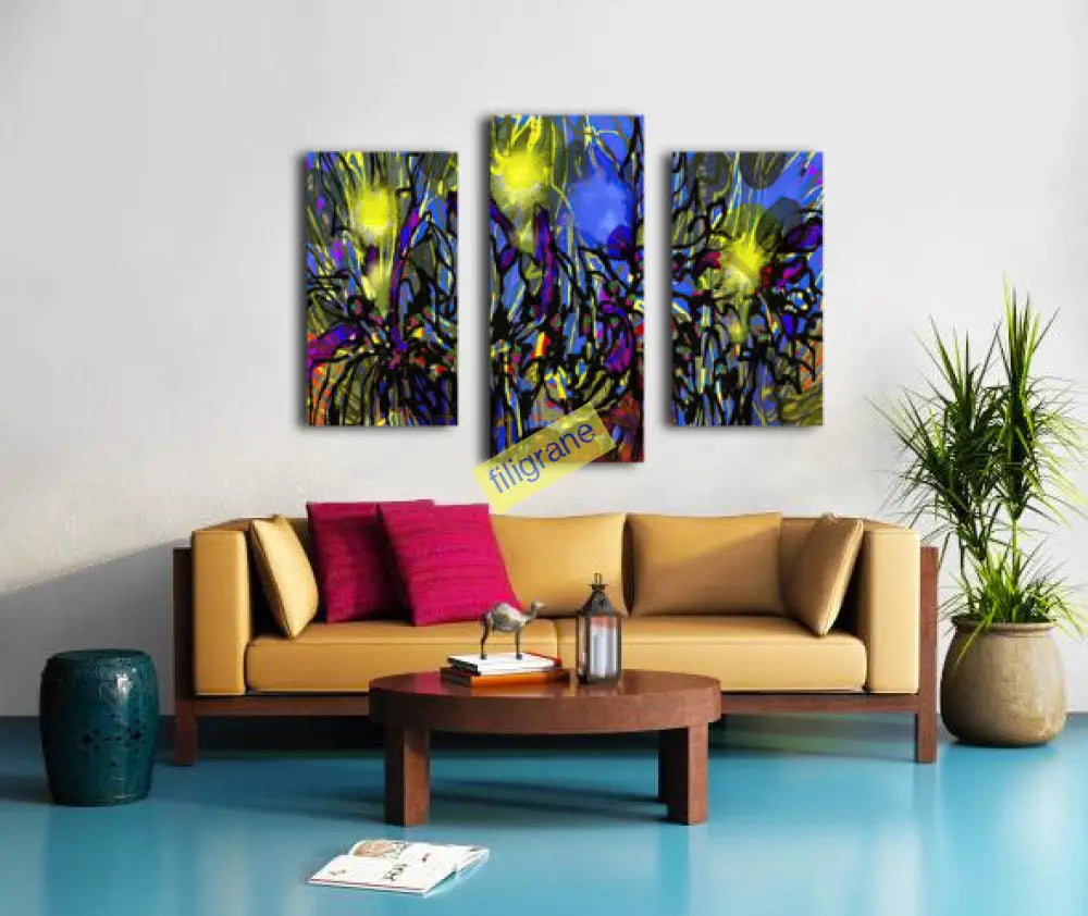 Lumieres Sauvages Canvas