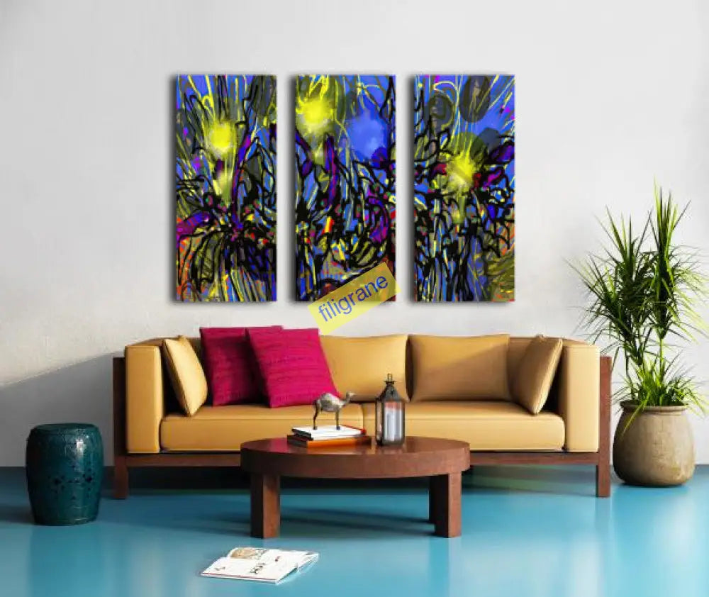 Lumieres Sauvages Canvas