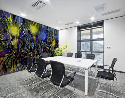 Lumieres Sauvages Toile en mural; pour achat voir la page ’information’ du menu / 8ft x 8ft Canvas