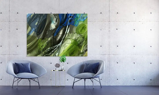 Onde Vivante Canvas