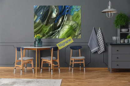 Onde Vivante Canvas