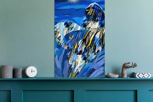 Refuge Sous La Lune Canvas