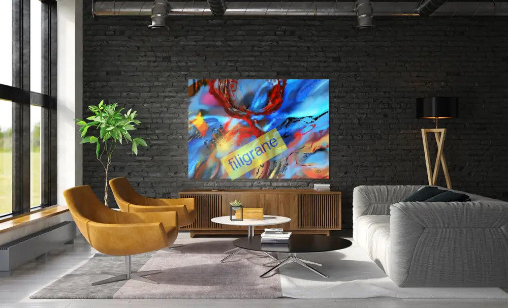 Renaissance d un élan secret Canvas