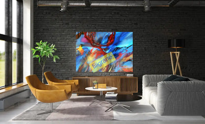 Renaissance d un élan secret Canvas