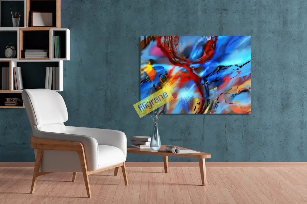 Renaissance d un élan secret Canvas
