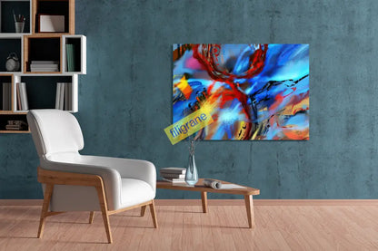 Renaissance d un élan secret Canvas