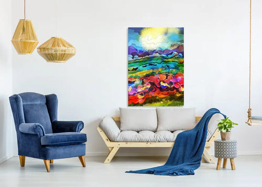 Rêverie d’aube éclatée Canvas