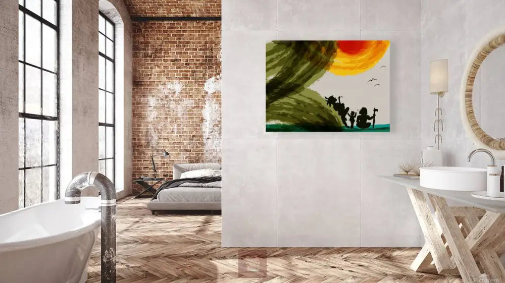 2391311 :: Impression Giclée sur toile étirée