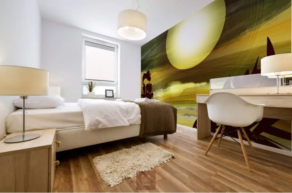 Vision Collective Toile en mural; pour achat voir la page ’information’ du menu / 8ft x 8ft